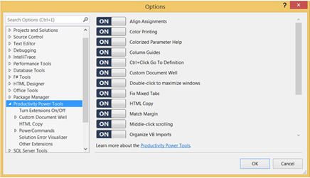 Productivity Power Tools 2013 - Visual Studio Marketplace